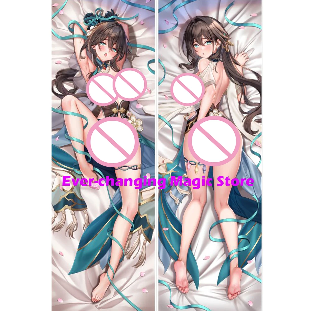 

Honkai Impact Ruan Mei Dakimakura Anime Full Body Pillow Case Otaku Pillowcase Game Throw Cushion Cover Bed Decor Gift