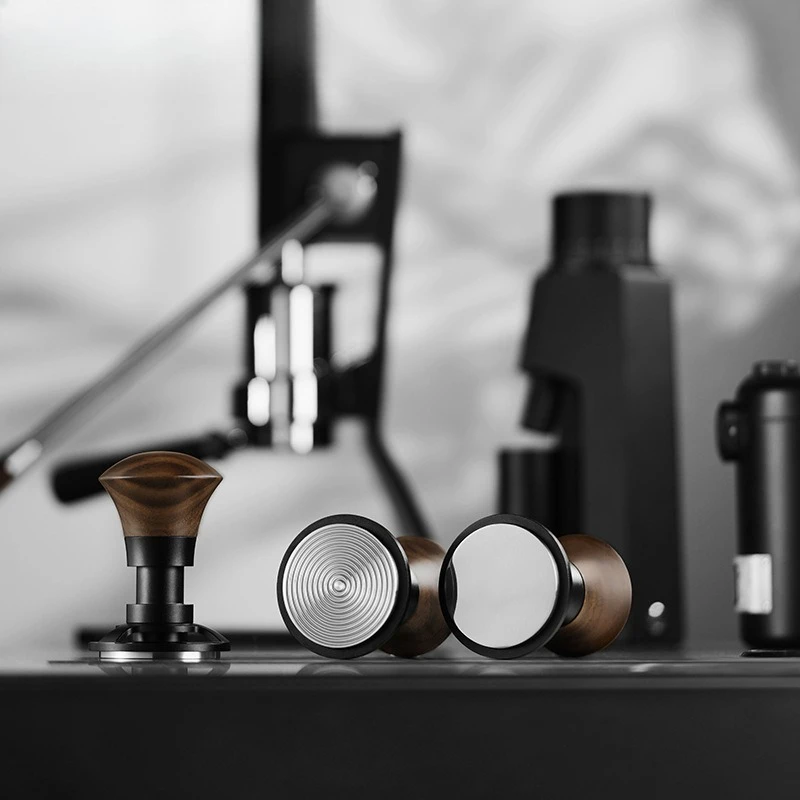 Horizontal constant coffee press, espresso machine appliance
