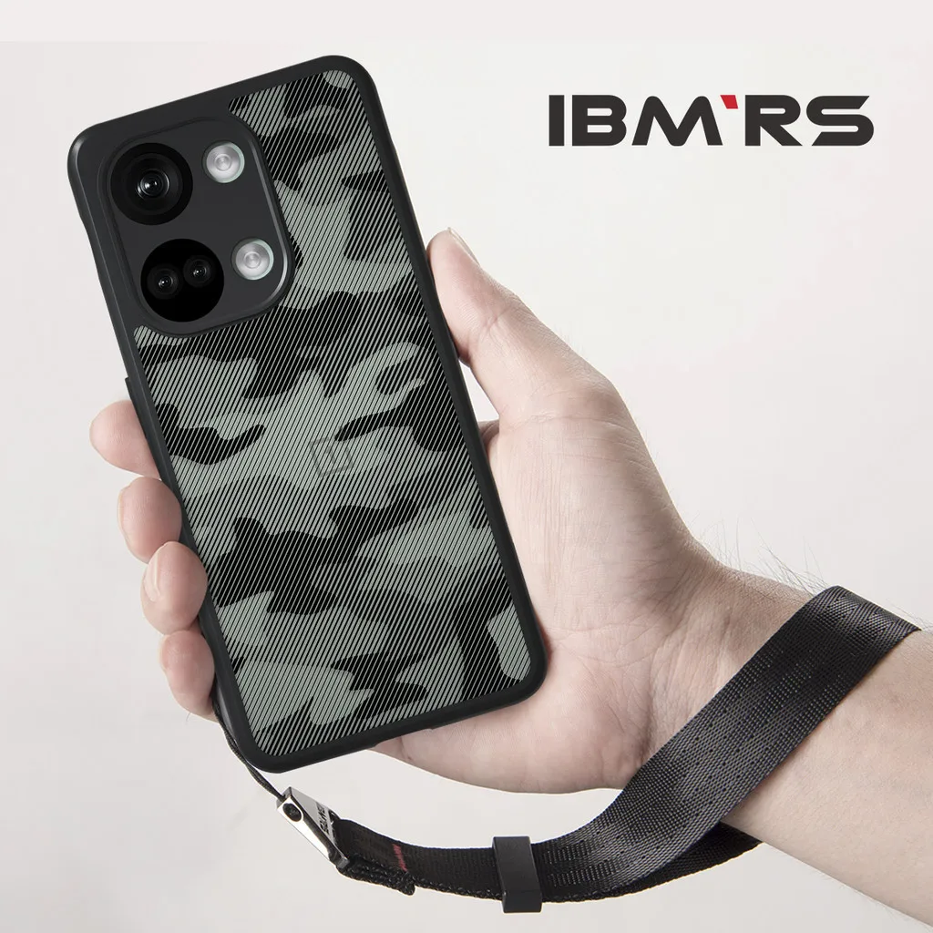 

IBMRS for oneplus ace 2v case/Nord 3 5G Camouflage phone Case(Comes with wrist strap)