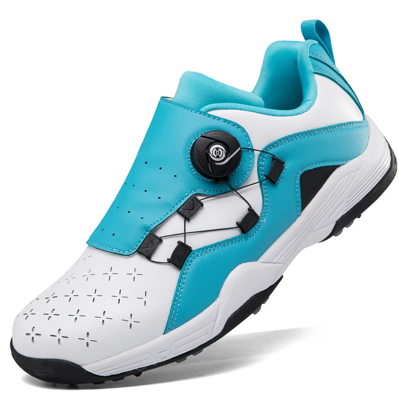 Scarpe da allenamento sportive da donna professionali golfista Big Size 35-46 scarpe da ginnastica da Golf con punte in pelle da uomo scarpe da passeggio da Jogging all'aperto