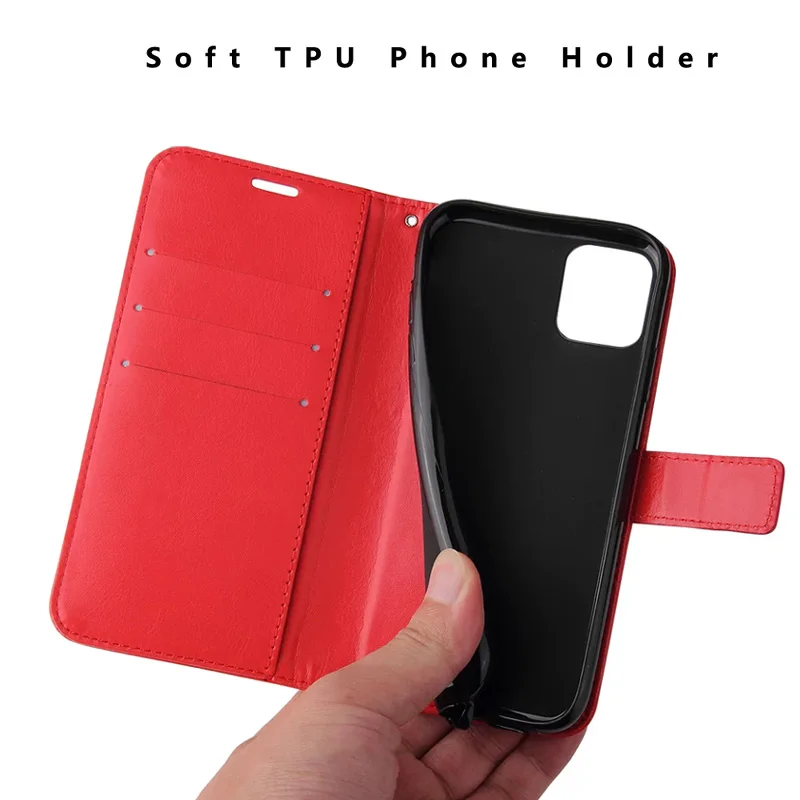 Leather Wallet Flip Case for Oppo Reno 7 6 5 4 3 2 Reno7 Reno6 Reno5 Pro Plus 5G 4G Z F K Lite 3-Card Slot Magnetic Cover Capas image 3