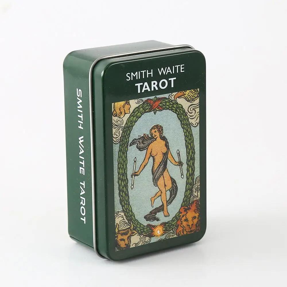 

10*6 cm The Smith Tarot in A Tin