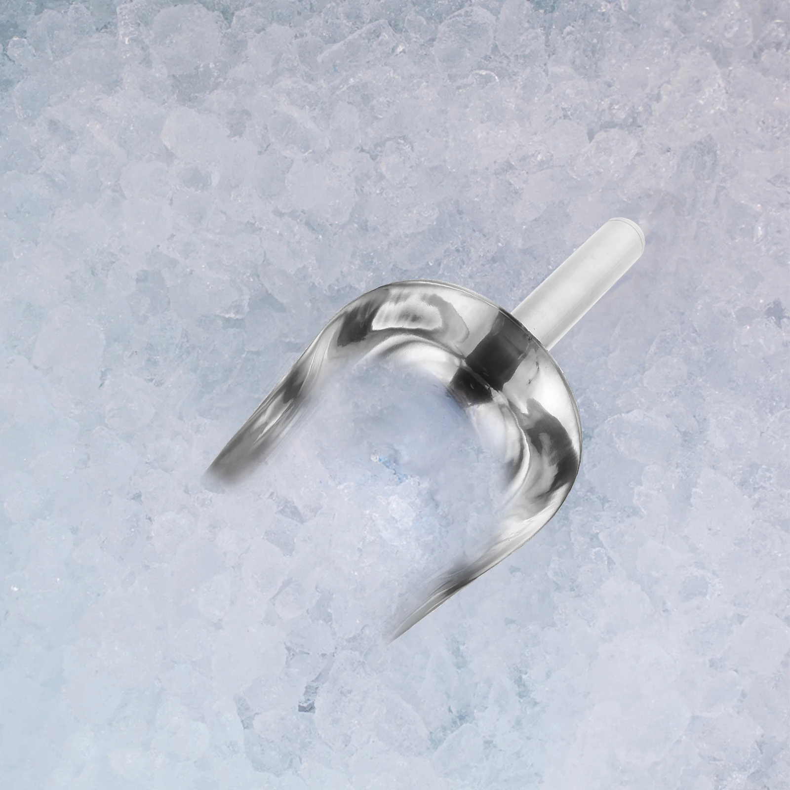 

Multi-Functional Stainless Steel Ice Scoop for Freezer Refrigerator Kitchen Pantry Candy Nuts Beans Flour Rice Serving Shovel