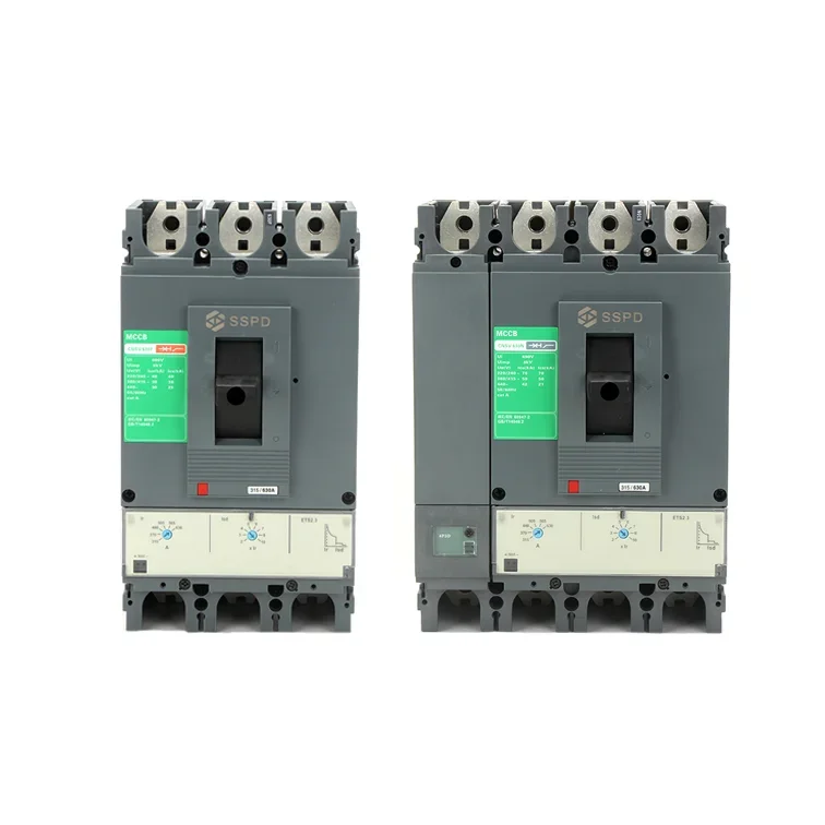 Mccb Circuit Breaker 630a Sspd Cnsv 630n 4p Circuit Breaker Mccb