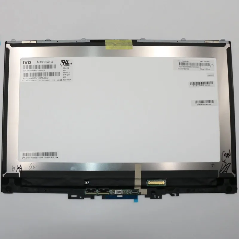 Imagem -03 - Yoga 720 13ikb Tela Lcd 5d10n24290 5d10m42877 13.3 Polegada Portátil Thinkpad Tela de Substituição para Lenovo Yoga 720 13ikb Exibição