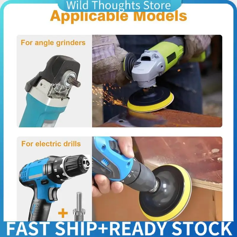 4Inch Angle Grinder Sanding Discs, 100Pcs Sand Paper Discs With 4 Inch Hook And Loop Backing Pad & 1/4Inch Drill Adapter-[Qahk]