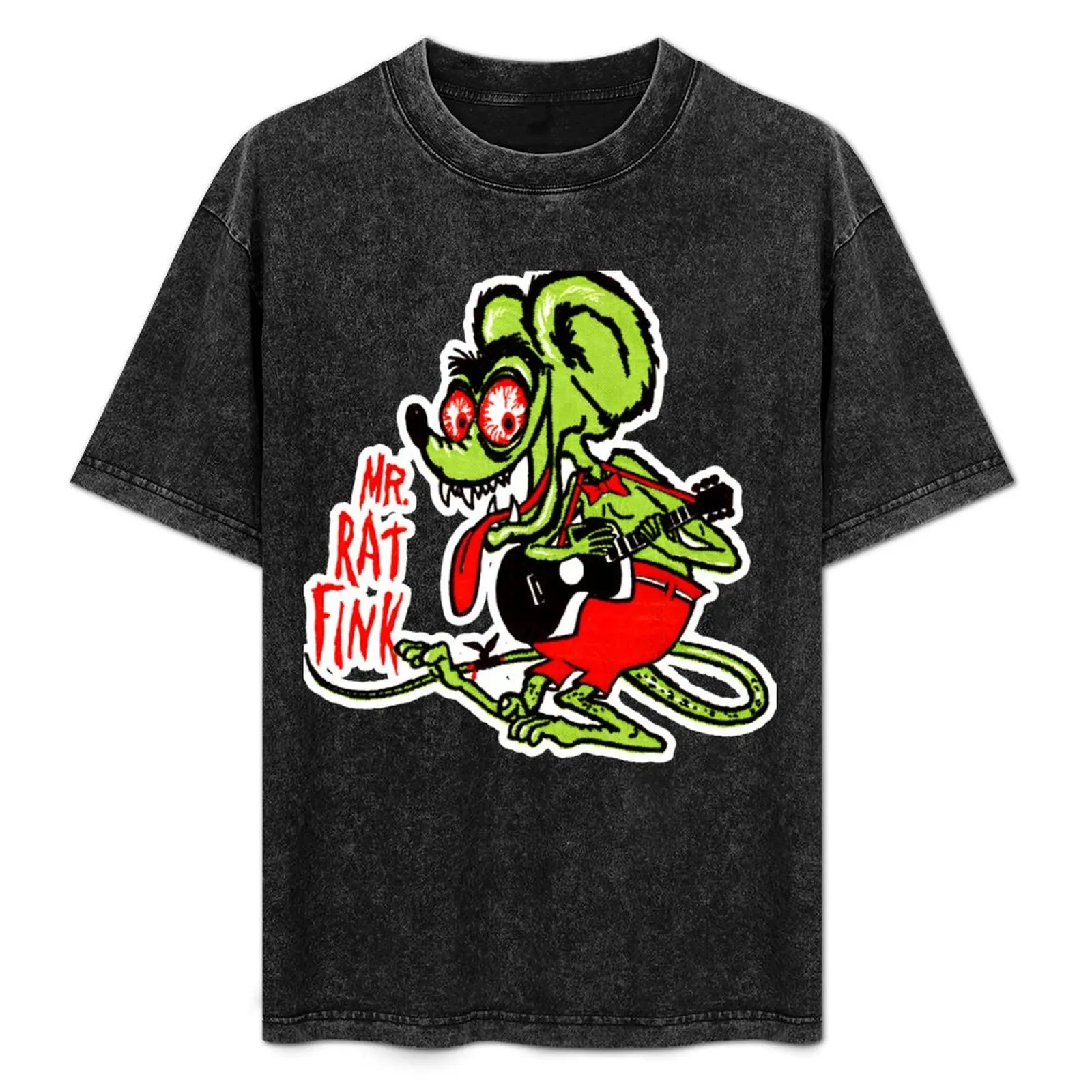 

Rat Fink, Dirty Rat T-Shirt Festival Casual Short Sleeve