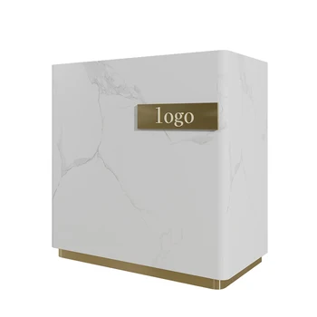 เคาน์เตอร์เงินสดสำหรับสำนักงานแผนกต้อนรับแคชเชียร์ออกแบบแผนกต้อนรับแผนกต้อนรับส่วนหน้าสำหรับสัตวแพทย์