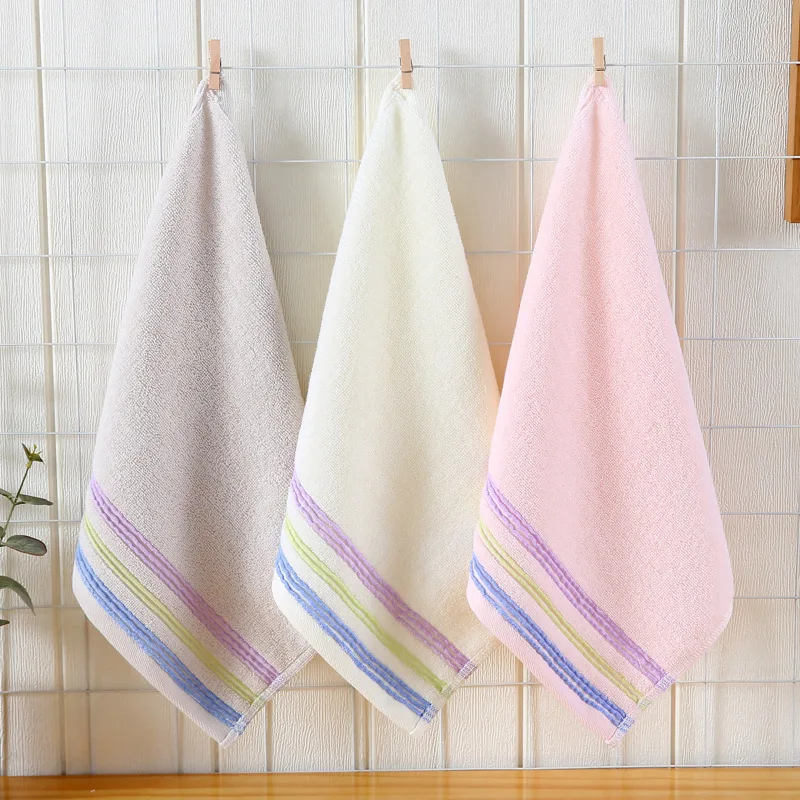 100% Cotton Square TowelCustomizable Gift Towel for Babies Highly Absorbent Towel for Kindergartens and Children’s Face Washing