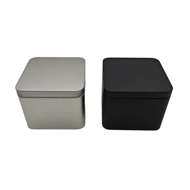 square watch tin box candy tea jewelry packing metal box