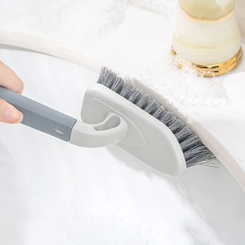 Floor Brush Bathroom Wall Washing Toilet Tile No Dead Corner Slot Brush Household Kitchen Brush Cleaning Tools