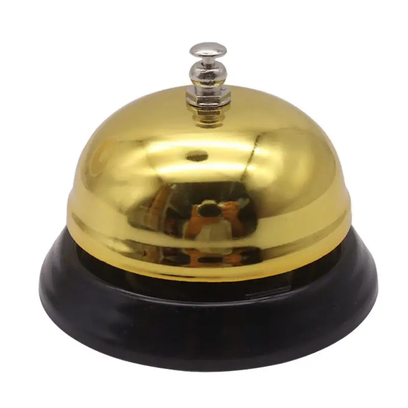 Bar Bell Table Desk Call Metal Bell antiruggine Desktop Call Bell Counters Front Desk Bell per hotel scuole uffici ristoranti