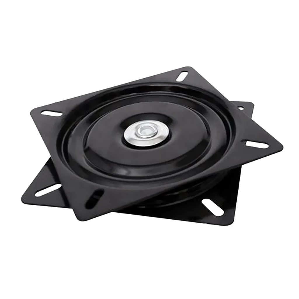 7 Inch Heavy Duty Steel 360 Degrees Rotating Seat Swivel Base Mount Plate for Bar Stool Chair Table Applications Tools