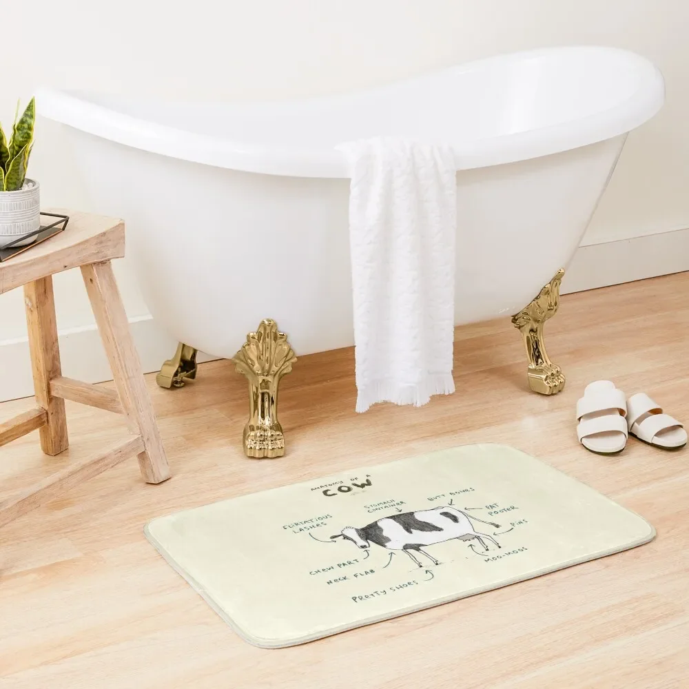 

Anatomy of a Cow Bath Mat Floors For Bathroom Mats For Bathroom And Toilet Mat