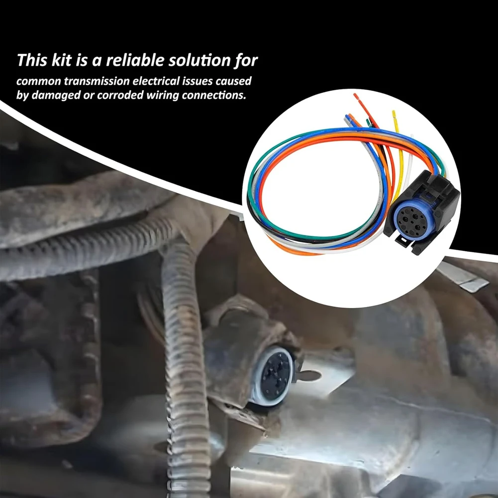 

AASS-For Dodge Jeep For 4.0L 5.2L 42RE 44RE 46RE 48RE Transmission Wiring Harness Repair Kit-Replaces Part Numbers 12445BK 350-0