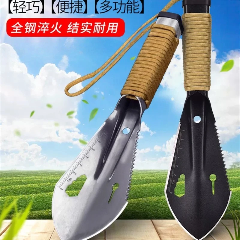 Outdoor small shovel, hand shovel for digging vegetables, gardening and flower planting, wild vegetable shovel