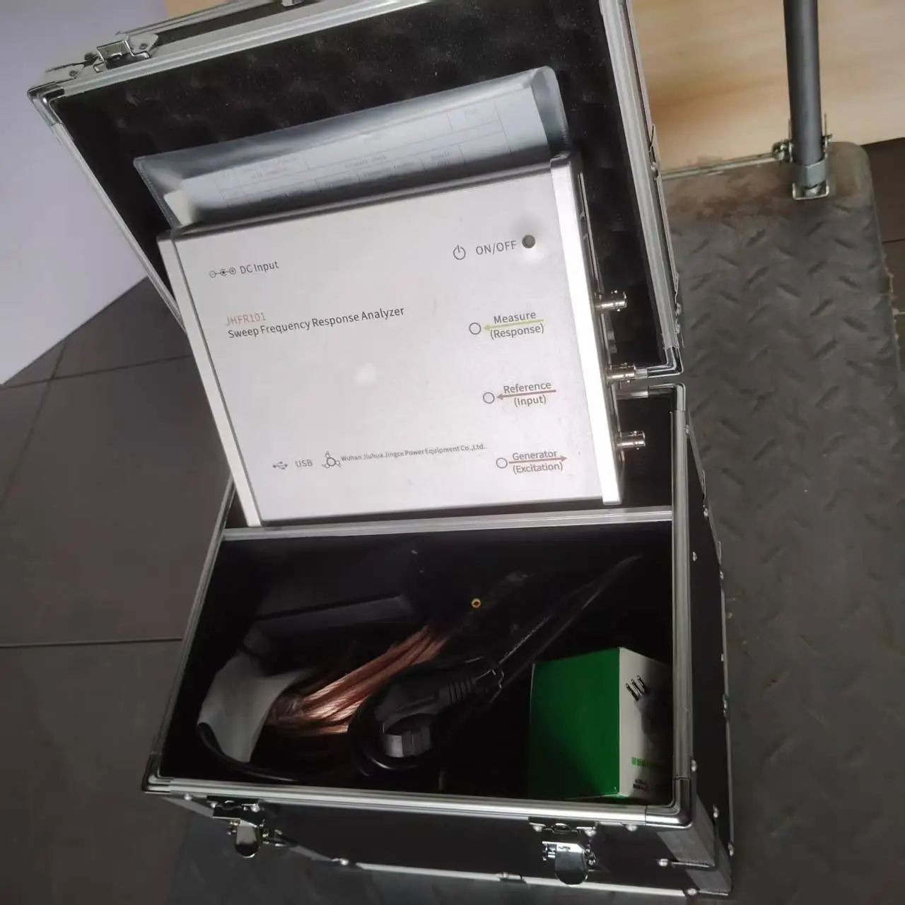 Máquina de Teste de Resposta de Frequência de Transformadores Distintiva SFRA Analyzer Testador de Deformação e Distorção de Enrolamentos de Transformadores