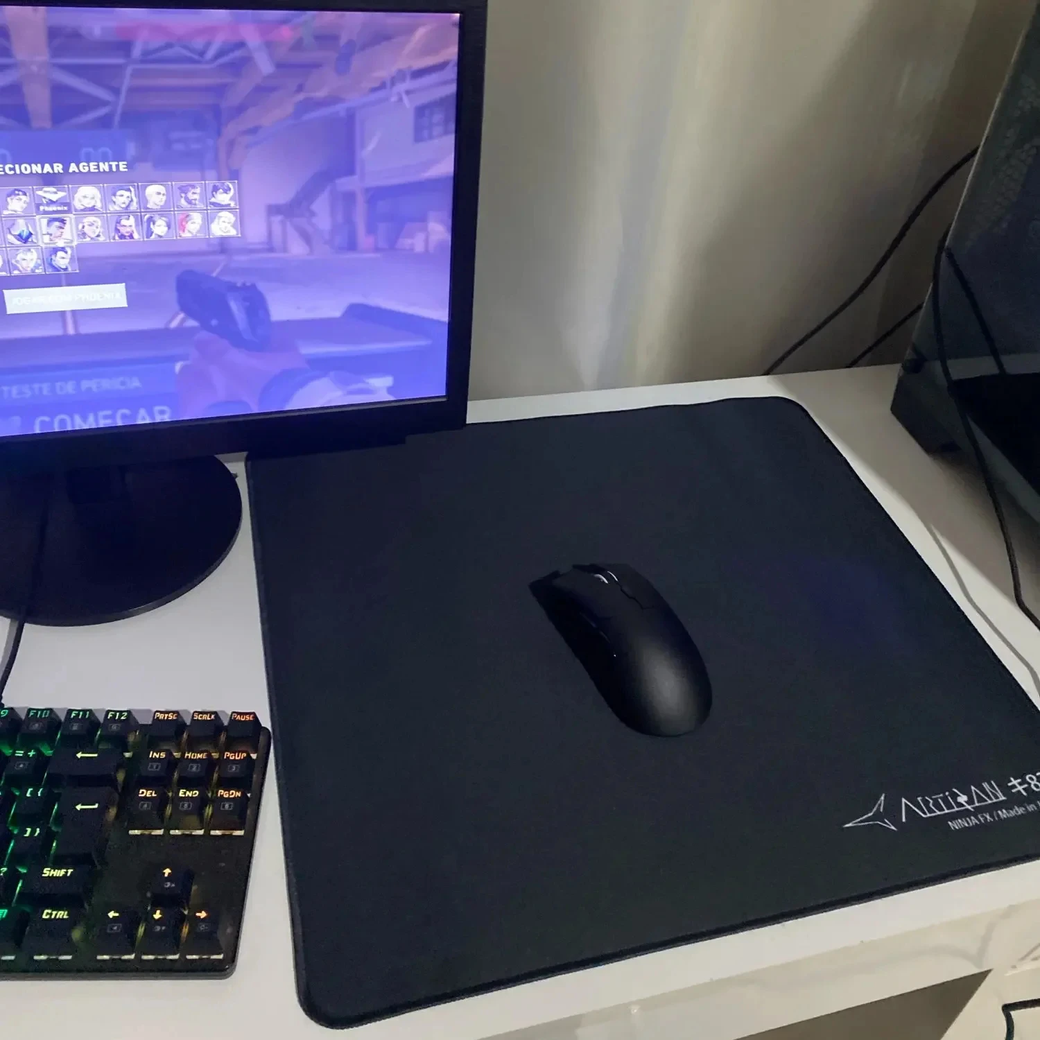 Square Premium Solid Color Artisan Fx Zero Fx Flying Goose Mouse Pad Waterproof Fiber Anti‑Slip Player Gaming Pad Small Mouse Ma