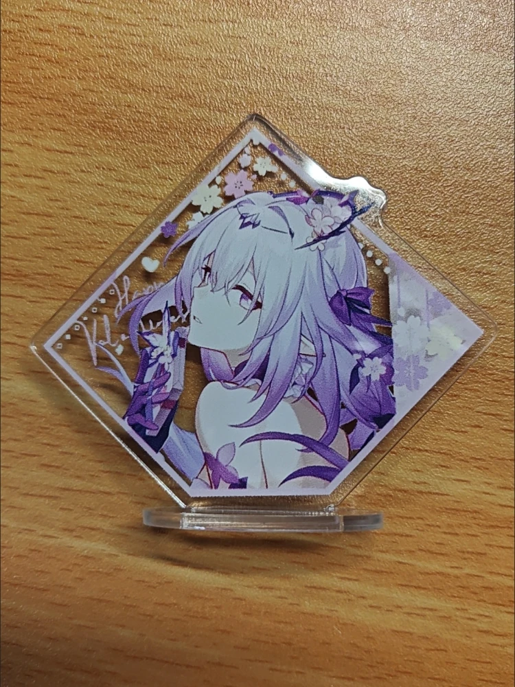 New Hot Game Honkai: Star Rail Castorice Firefly Small Acrylic Stand Model Plate Keychain Desk Decor Collection gift