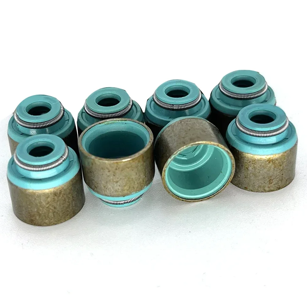 8 Uds vástago de válvula de escape de coche sellos vástago de válvula de escape de admisión para HYUNDAI ACCENTELANTRA IONIQ KONA SONATA TUCSON 222242 B011