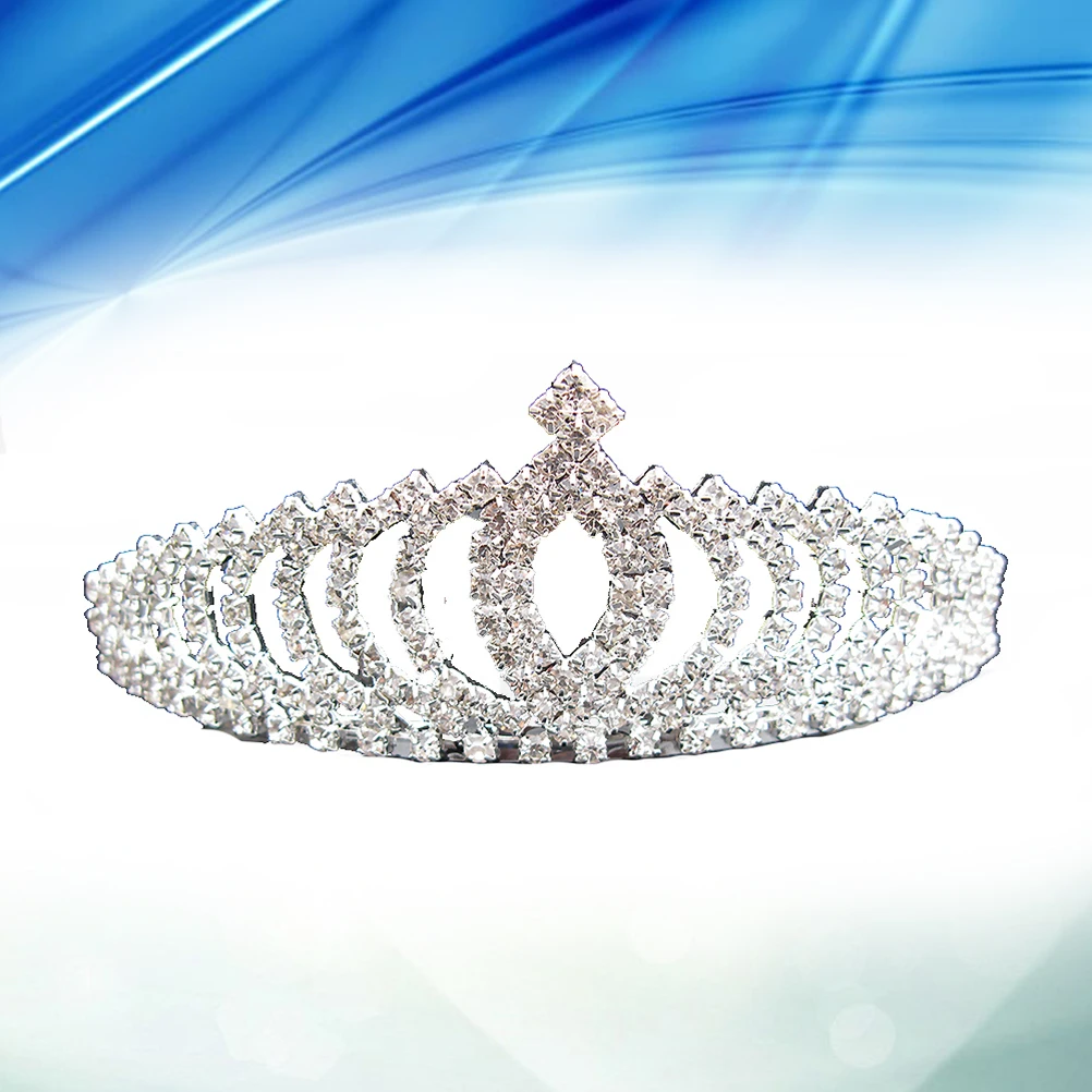 

Rhinestone Crown Alloy Headdress Headdress Hair Accessories Wedding Pageant Prom Wedding Hair Crown Party Bridal Decor