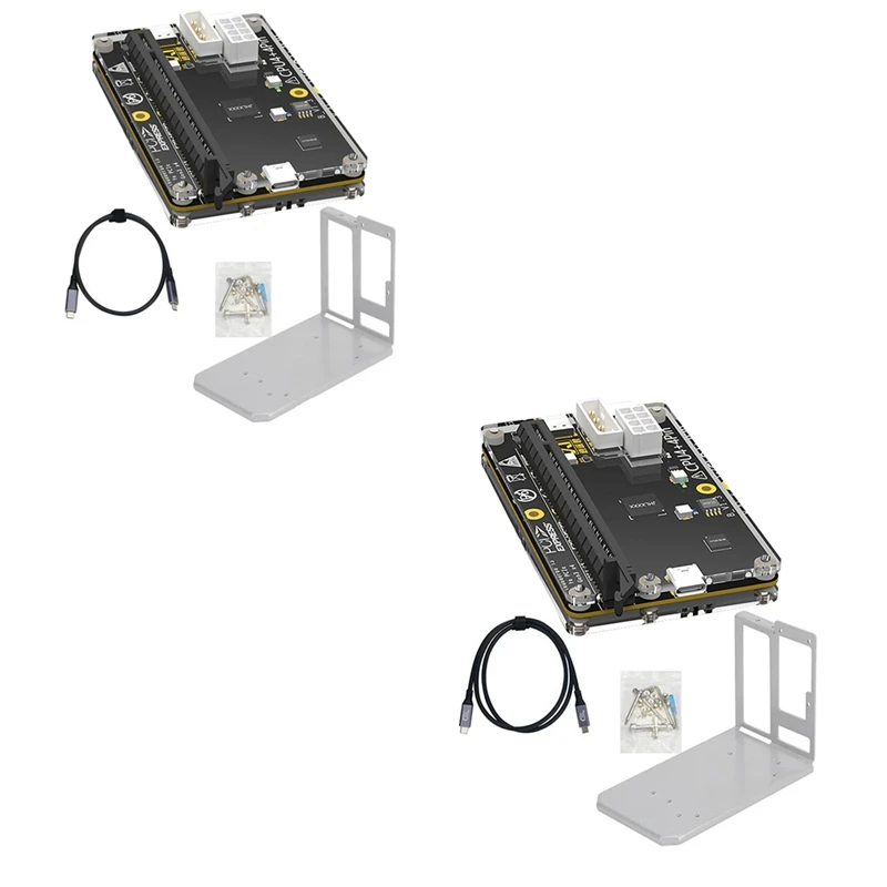 

Graphics Card Dock External GPU Dock+FLEX Alloy Bracket For Thunderbolt3/4 Laptop Graphics Card Dock USB4 Cable