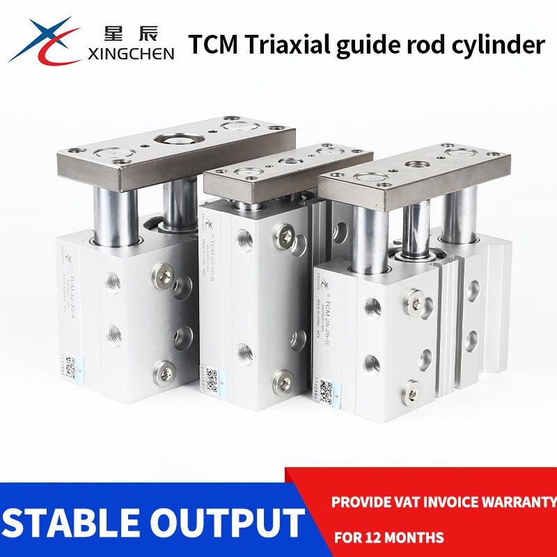 

Three-bar three-axis cylinder with guide rod TCM10/12/16/32/25-20X40X50X75*100S