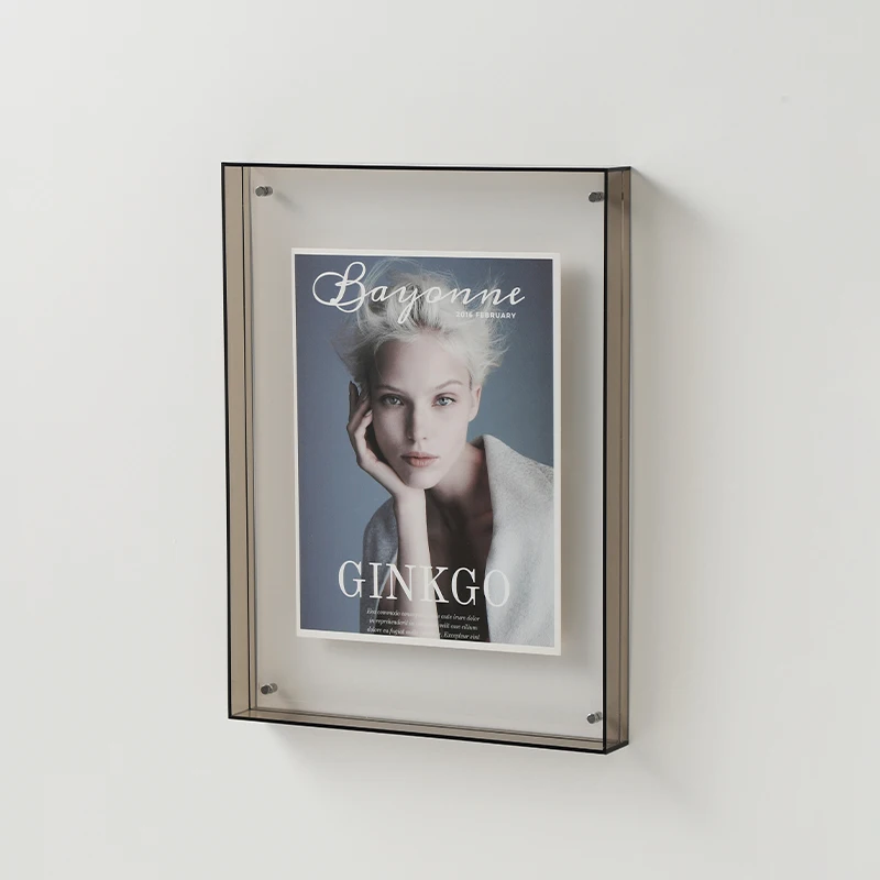 Acrylic Photo Frame Plastic Rectangle Holder