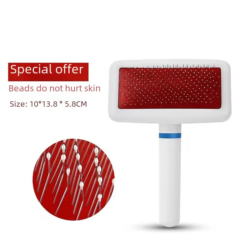 Dog hair removal comb cat comb dog hair cleaner to float hair teddy bear needle comb open knot brush pet supplies Dog cleaning