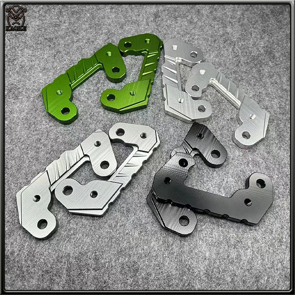 

For Kawasaki Z400 Ninja 400 Motorcycle Foot Pedal raising bracket accessories Front pedal heightening and back moving bracket