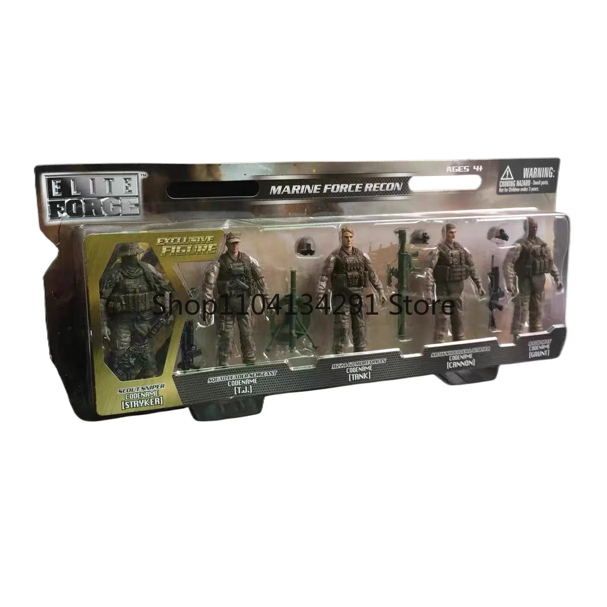 شخصية Bbi المفصلية الأصلية مقاس 3.75 بوصة G.I. جو 1:18 شخصية الحركة العسكرية القوات الخاصة نموذج مركبة مصدر الظلام #3