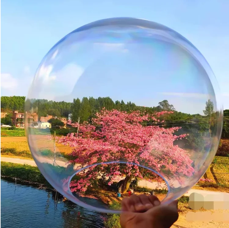Ultra-Light Transparent Plastic Cover Photography Props Ultra-Lightweight Clear Ball for Styling And Display