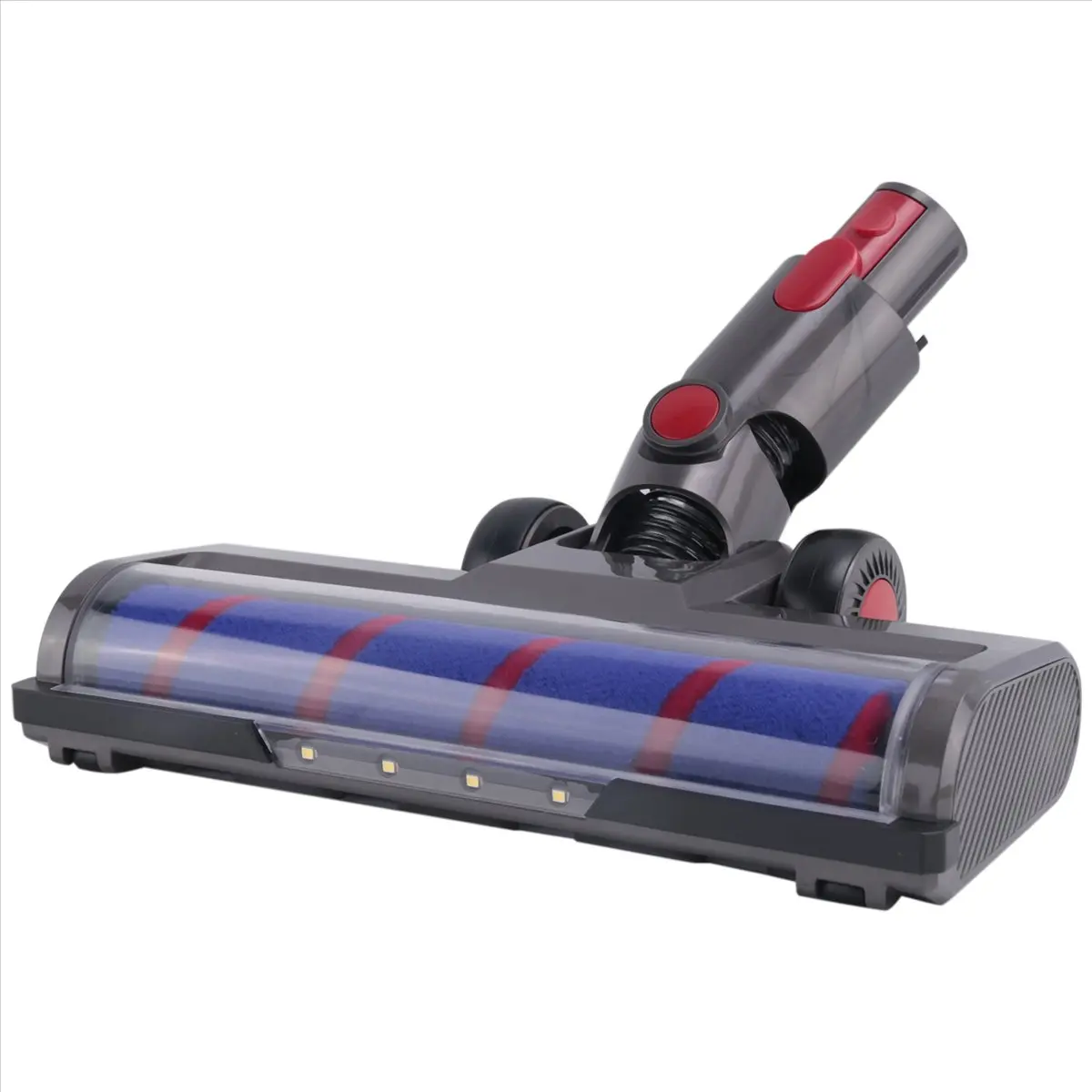 Accurate- Motorized Floor Brush Head for Dyson V8 V7 V10 V11 Vacuum Cleaners with Soft Roller Brush LED Headlights Accessories - view 4