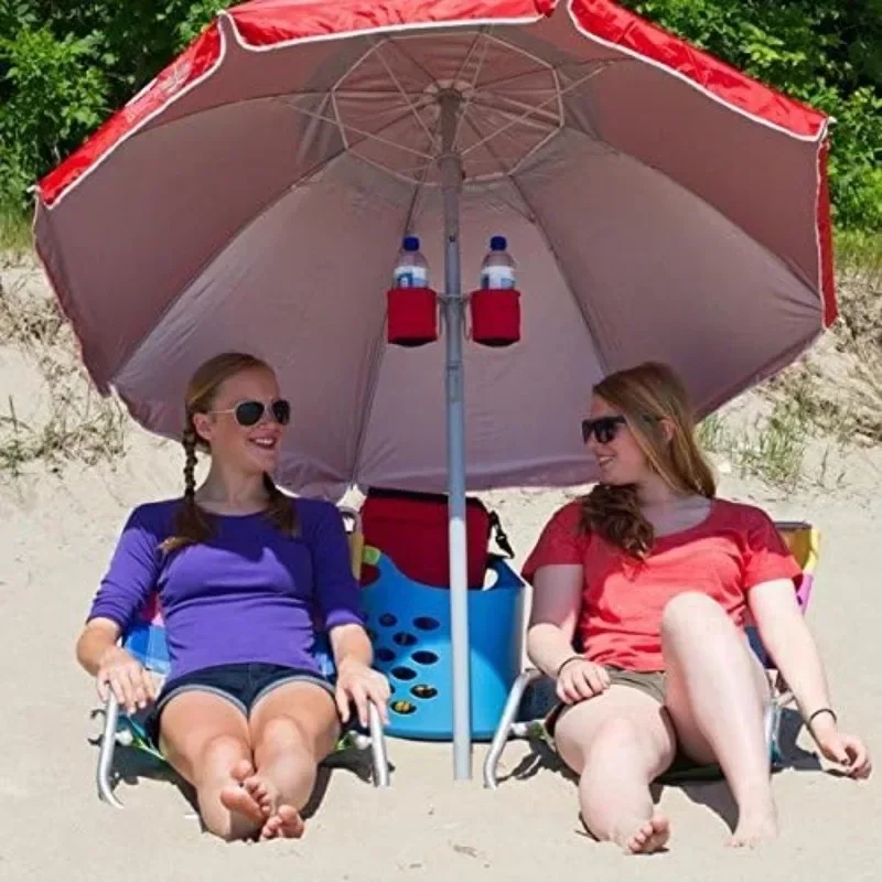 The Ultimate Portable Parasol, Lightweight, Adjustable, Instant Sun Protection - Pink