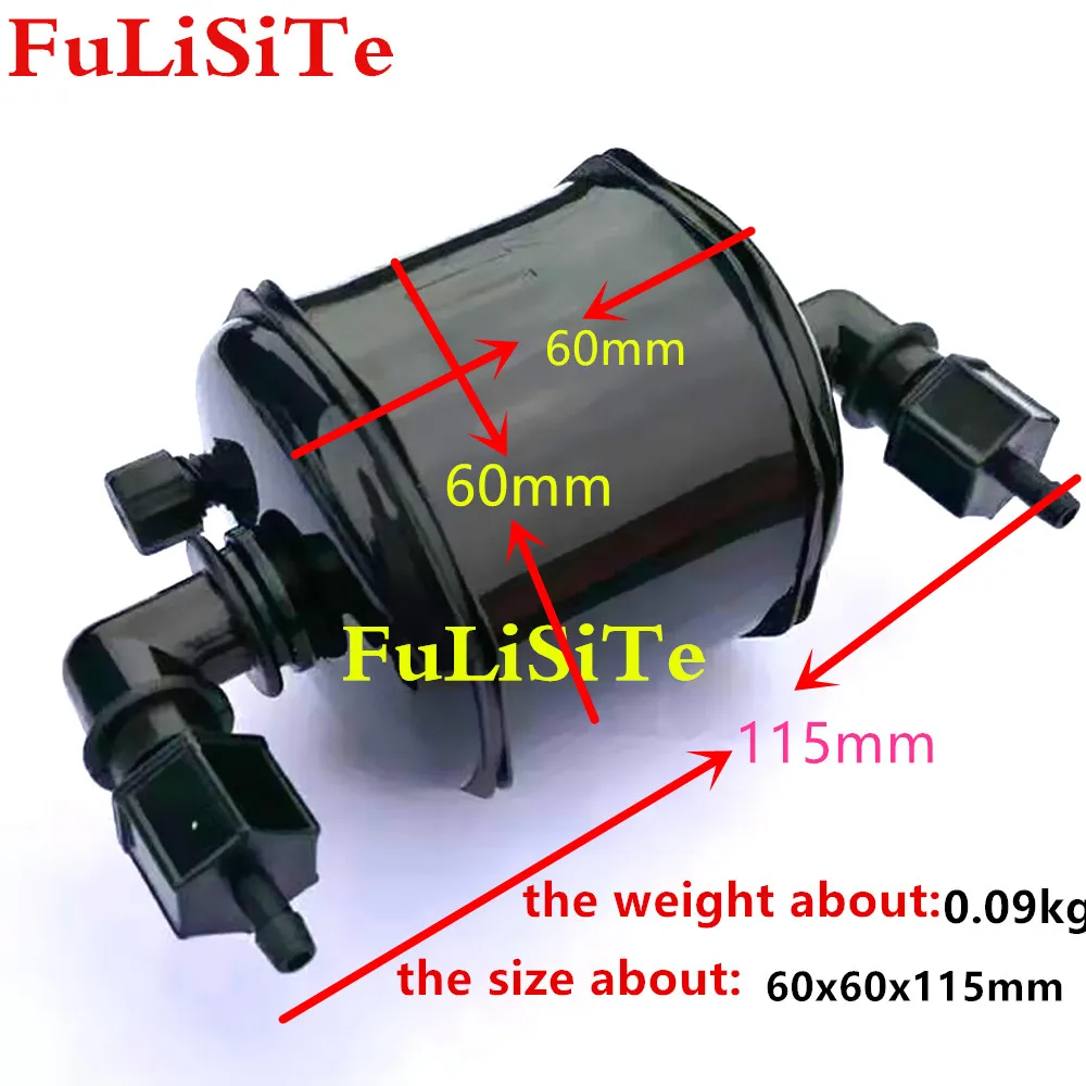 Filtro de tinta cápsula de alta qualidade 5u/10u para impressora jato de tinta solvente Liyu Gongzheng Allwin filtro reto