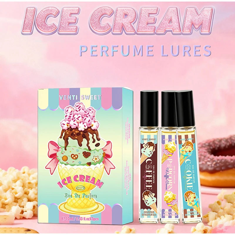 Set de Perfume en Caja de Regalo, Aroma Frutal Gourmet para Mujer, Fragancia de Leche/Cedro/Chocolate/Café/Vetiver/Caramelo/Jazmín/Naranja, Dulce y Cálido