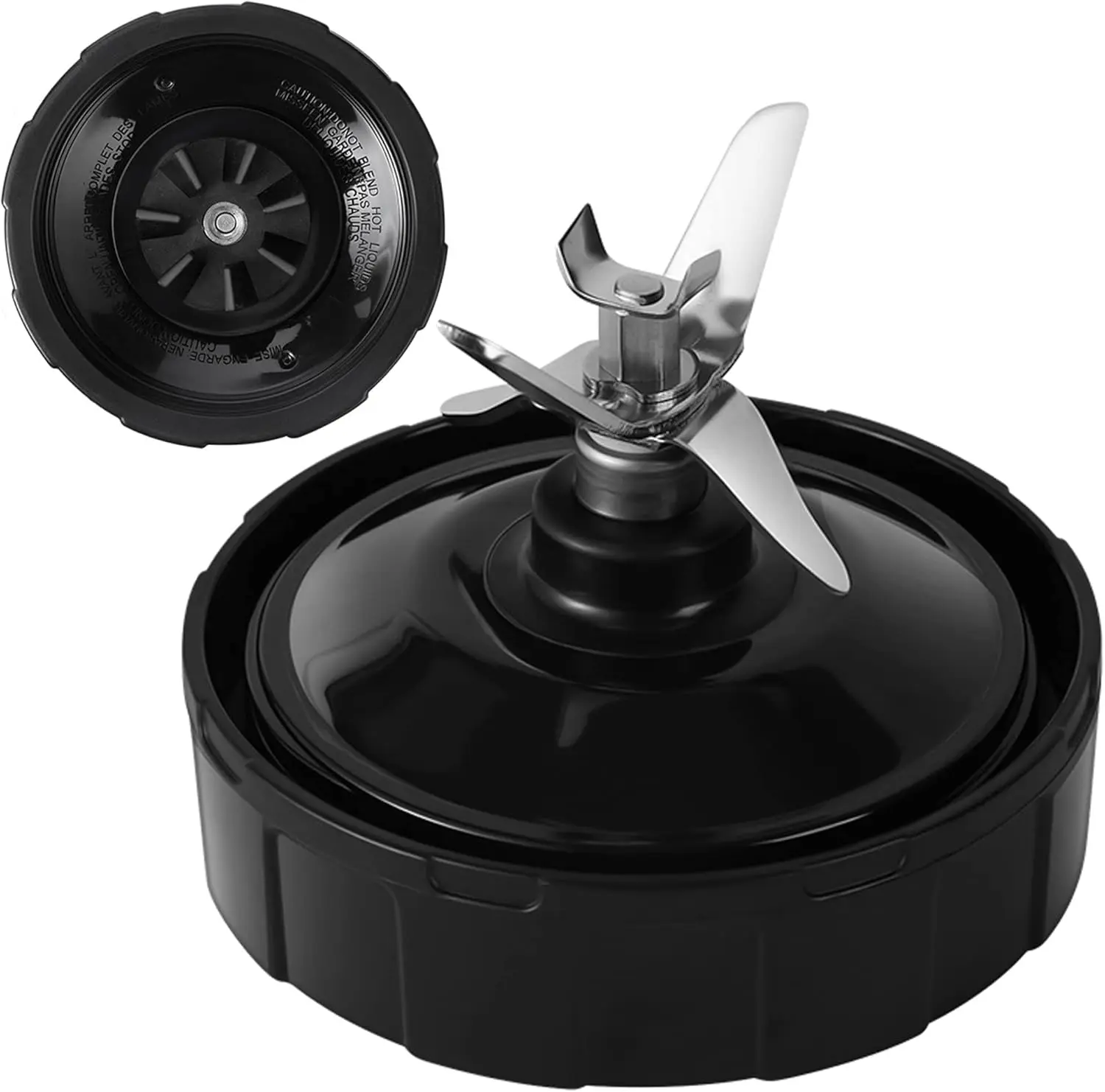 

Лезвие блендера с 7 ребрами для блендеров Ninja Auto iQ BL480 BL482 BL642 BL682 NN102, лезвие экстрактора в сборе