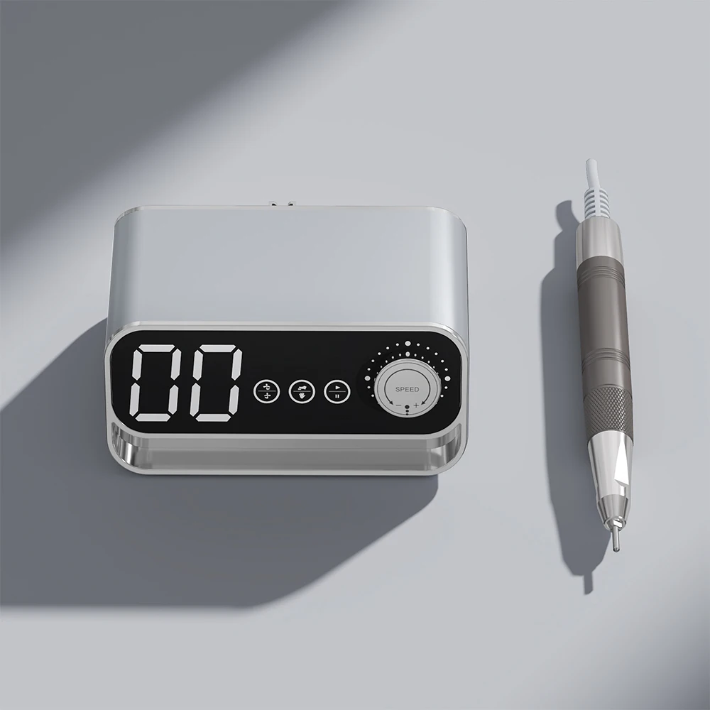 New Strong Brushless 40000 Rpm Portable Professional 65w Electric Nail Drill Machine E File Nail Tools