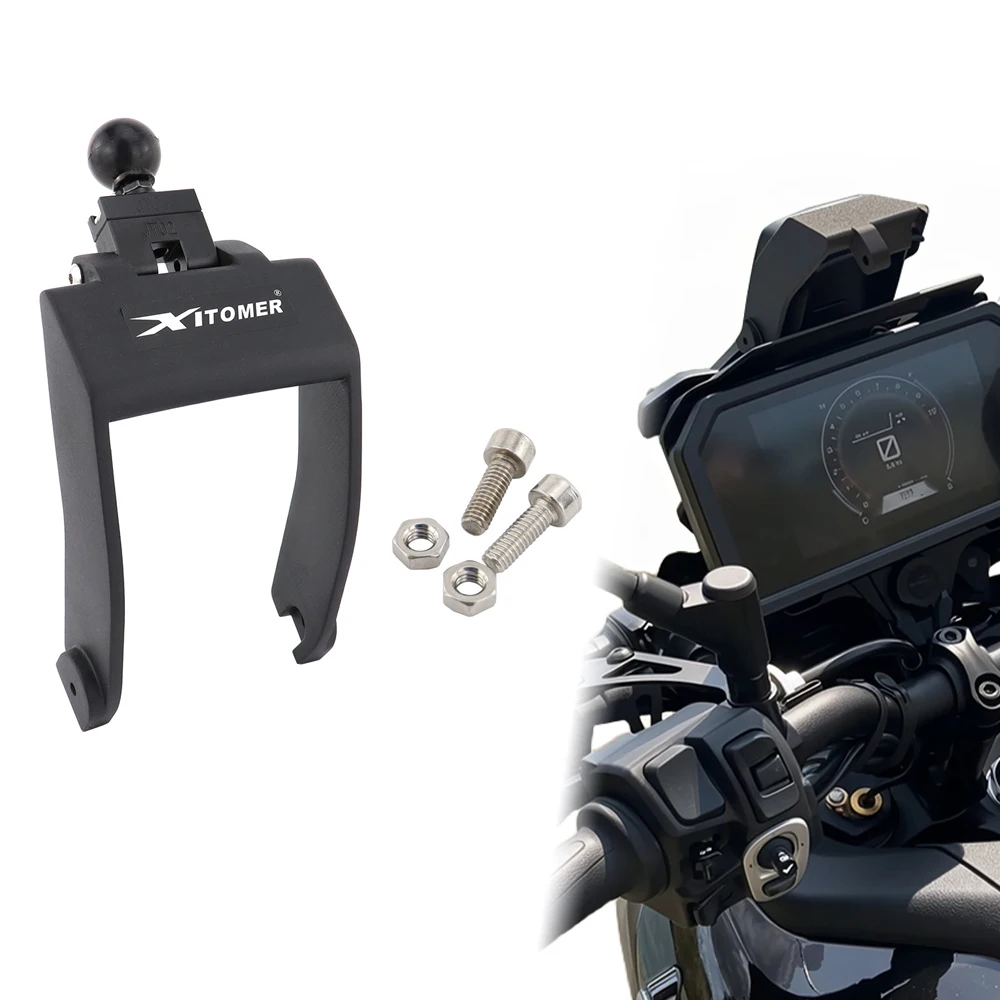 For Yamaha Tracer 900 Tracer 9 GT+ 2018 2019 2020 2021 2022 2023 2024 Motorcycle GPS Navigation Frame Mount Bracket Phone Holder