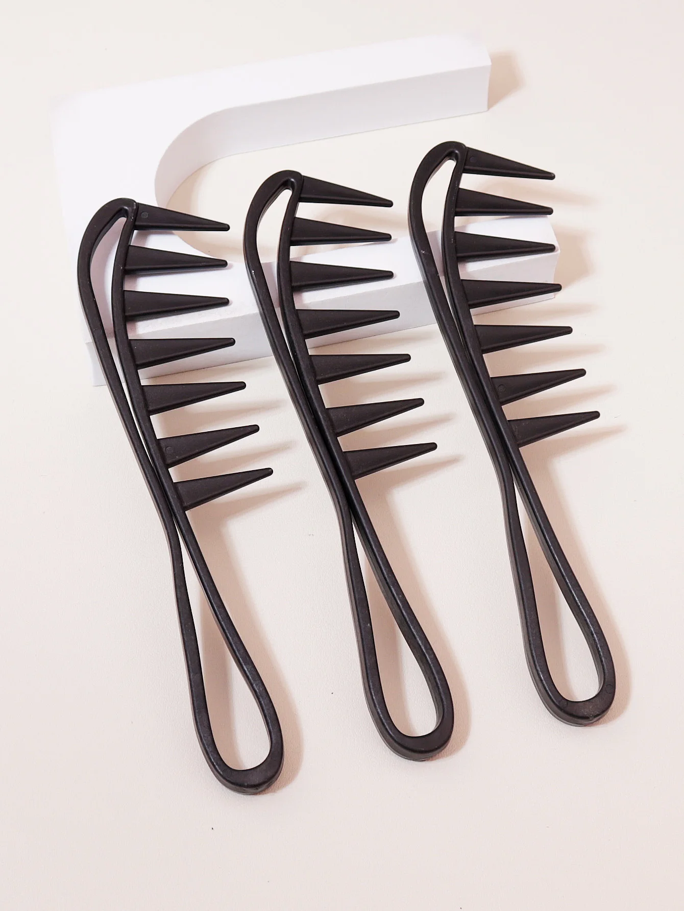 

Large hair comb with wide teeth, Shun hair hair hair removal comb, suitable for dry and wet hair, suitable for men and women