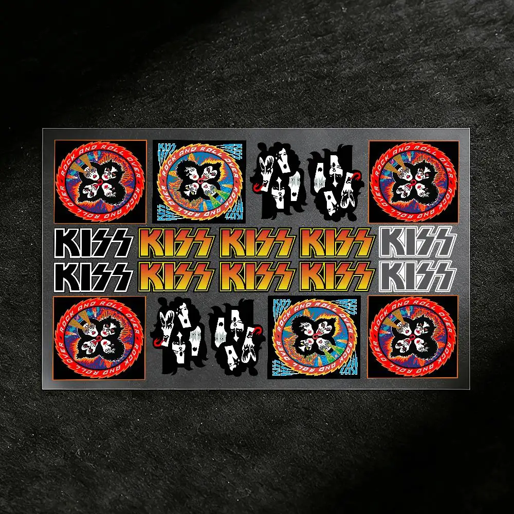 K-KISS Rock Band Stickers Auto Body Bumper Windows Motorcycle Laptop Walls Vinyl Decal Car Tuning Accessories view 6