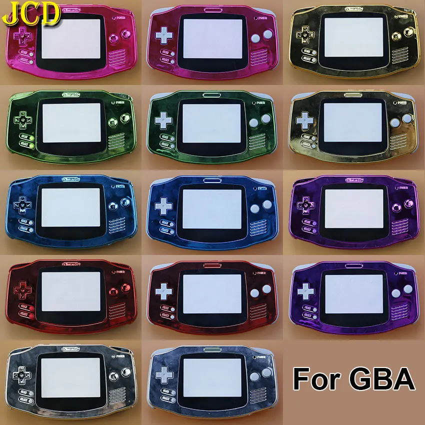 JCD New Housing Shell Case Cover For Gameboy Advance GBA Game Console With Buttons Screen Lens