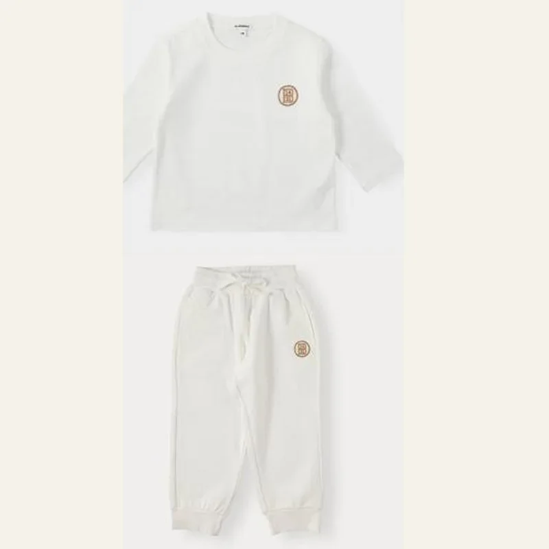 لكل بيع 2025 الخريف الشتاء بن الفتيات المطرزة الدنيم تنورة الفتيان الدنيم سترة فساتين أطفال للفتيات الصبي بانت الكرز كاوبوي مجموعة