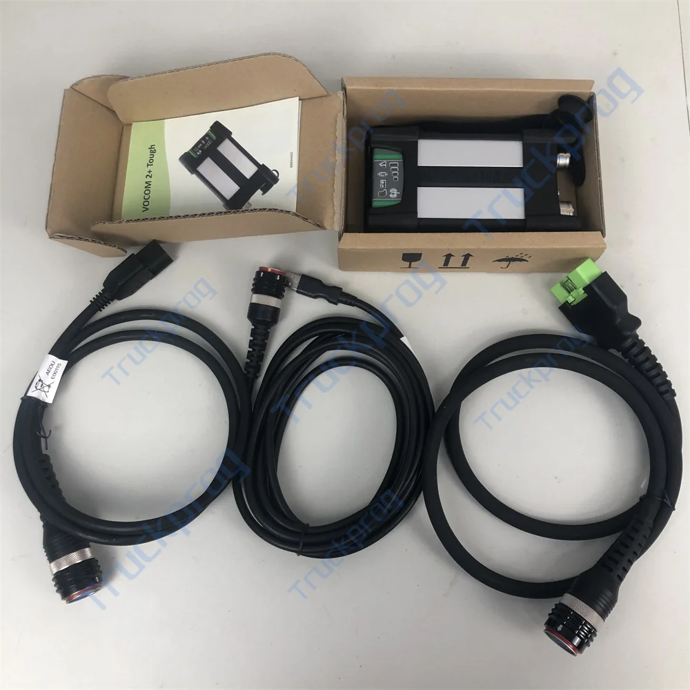 VOCOM 2+ Tough Genuine Adapter Original Vocom 88894400 2.8 PTT Premium Tech Tool Vocom2 WIFI Heavy Duty Truck Diagnostic tool