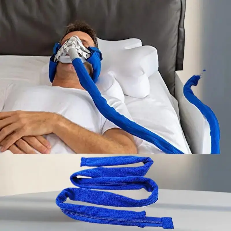 ★▲1.8m Soft Washable CPAP Hose Tube Cover CPAP Hoses Zippered Tubing Wrap Pipe Protector Accessory Prevent Noise Condensation