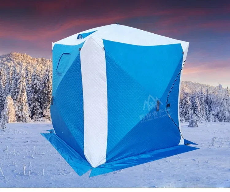 portable Quick Fish 3 Ice Shelter Fishing Shanty pop-up ice fishing tent fishing goods