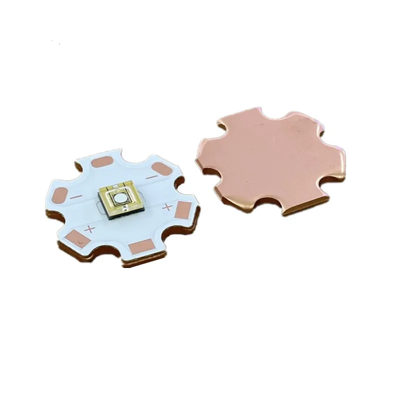 1pcs Laser light Beads LED 5050 chip 20W 10W 15W weld 20mm 16mm PCB heat sink SMD diodes High power Blue 450 -455nm cool white