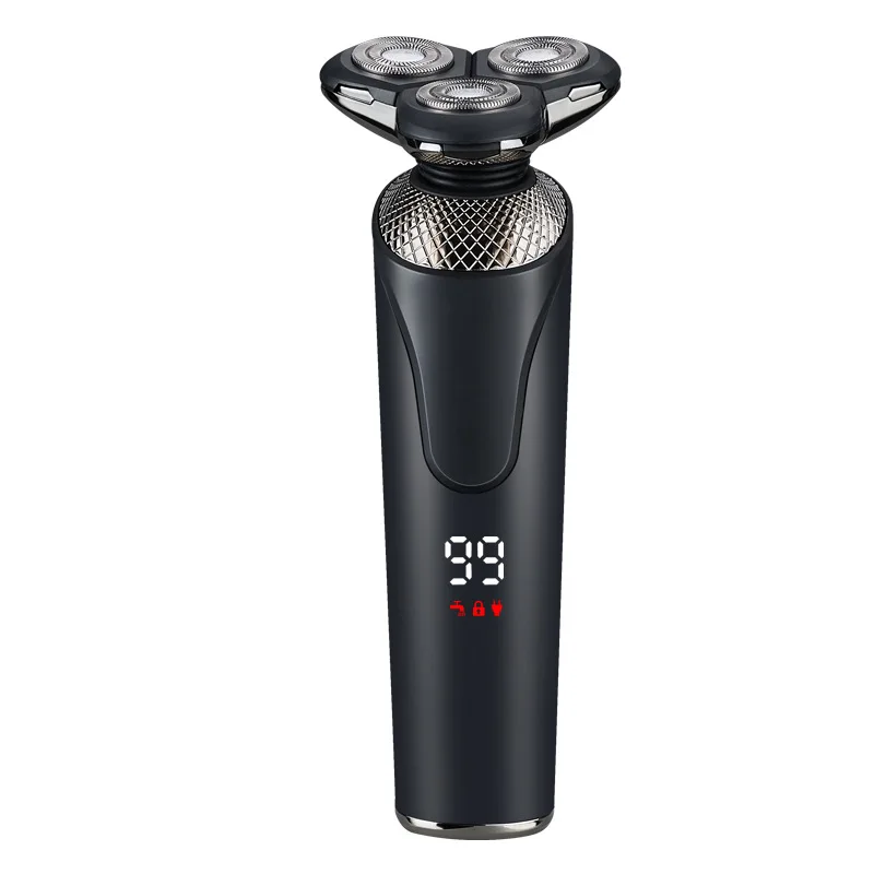 5 IN 1 elettrico orecchio naso Trimmer capelli rasoio elettrico intelligente ad alta potenza LCD rasoio ricaricabile barba rasoio