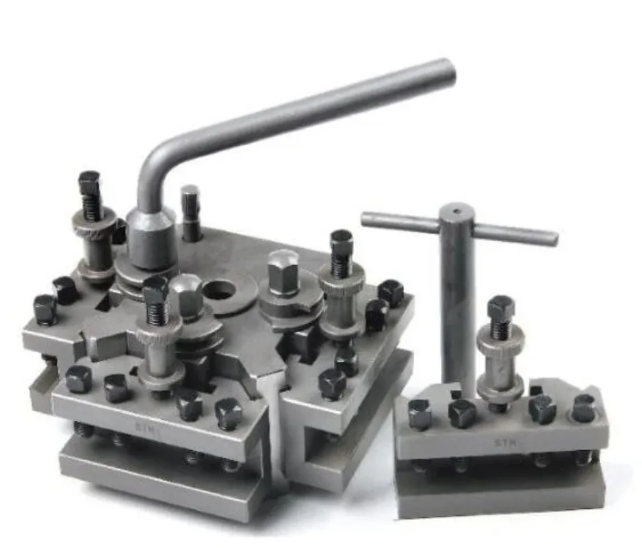 British Type Quick Change Tool Post Body And Tool Holders For Lathe Machine