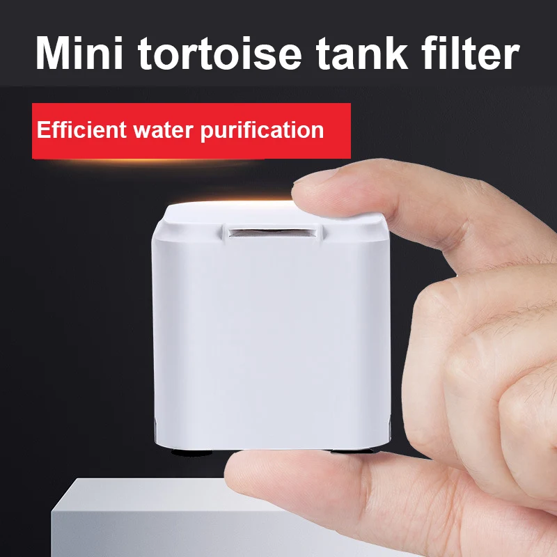 Turtle Low Water Level Filter Turtle Tank Mute Waterfall Filter Pump Shallow Turtle Tank Filter For Aquarium Internal Filter